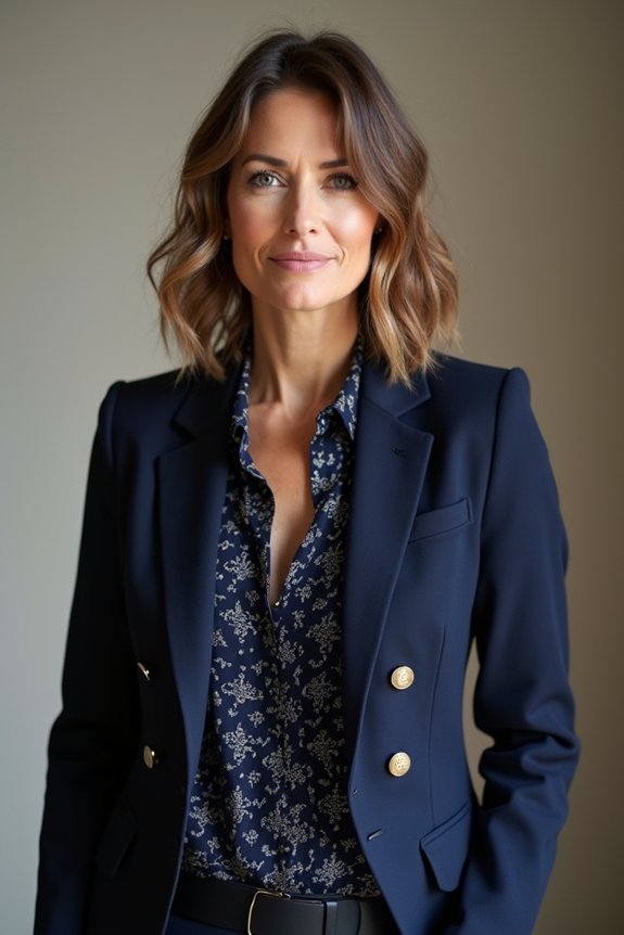 navy blue layered textures