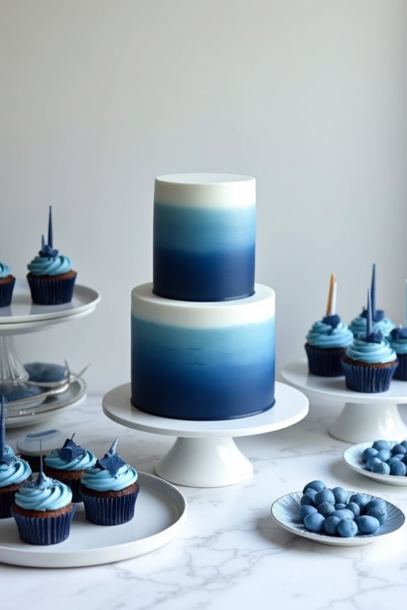 navy blue party delights