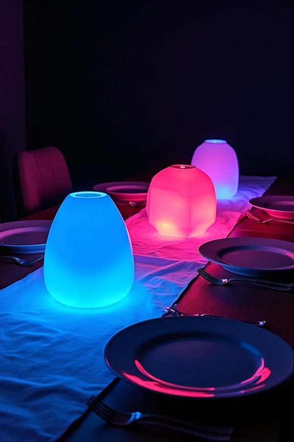 neon tablescape glow essentials