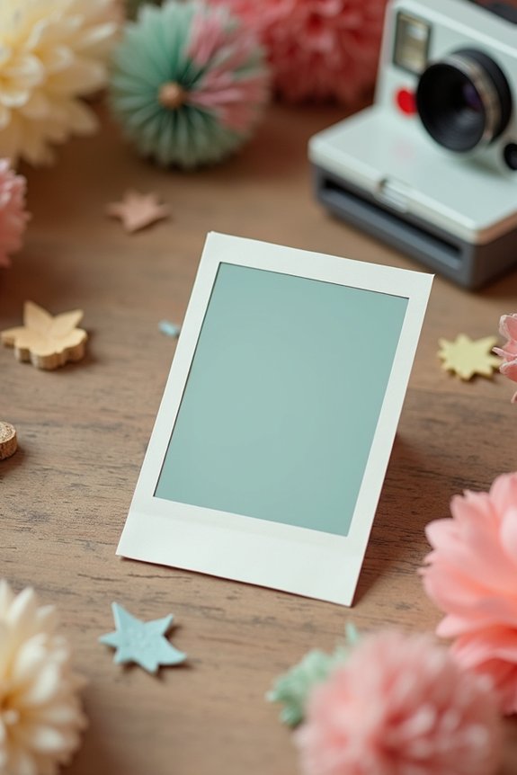 nostalgic polaroid invitation charm