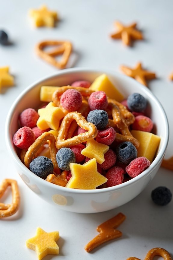 nutritious superhero trail mix