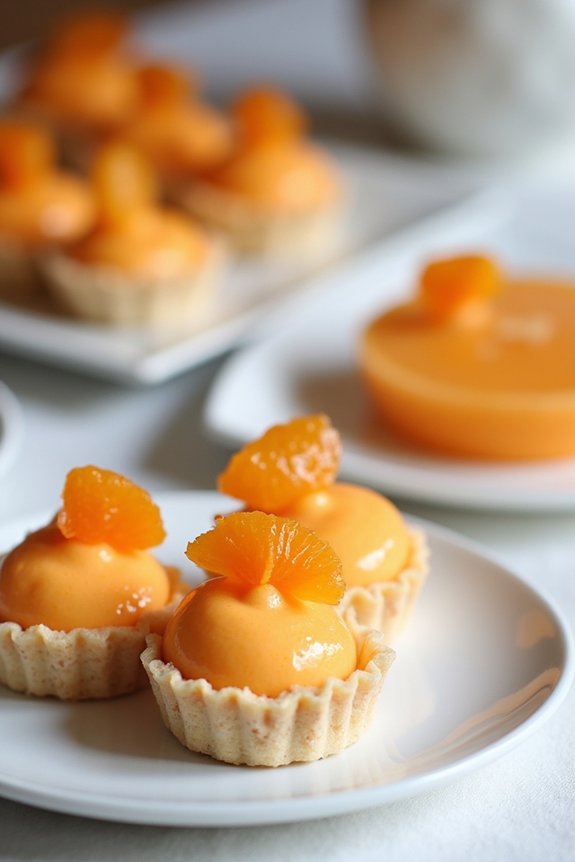 orange flavored party treats