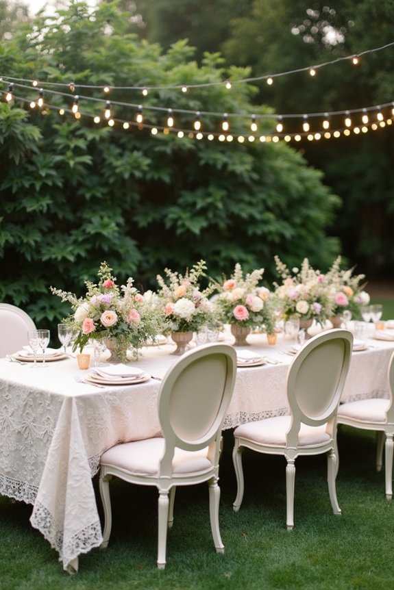 outdoor celebration decoration ideas