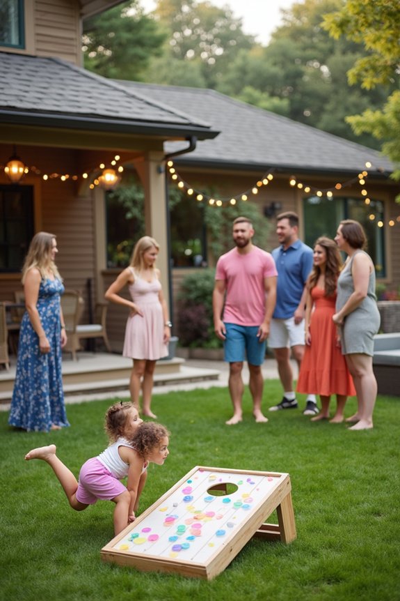 outdoor gender reveal games