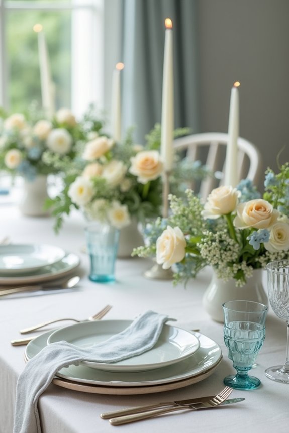 pastel gender reveal elegance