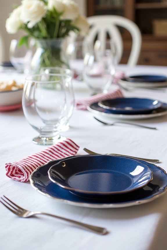 patriotic red white blue