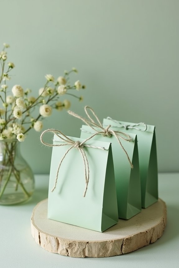 perfect sage green favors
