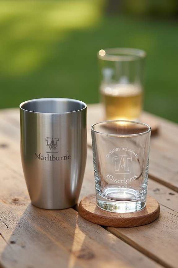 personalized bbq drinkware memories
