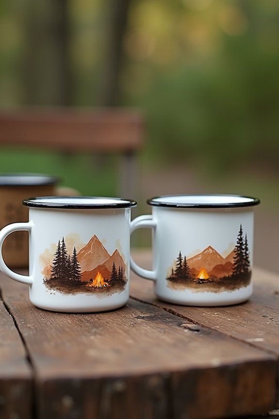 personalized camping mugs souvenirs