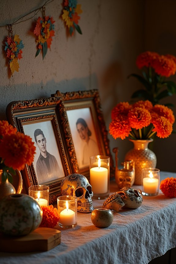 personalized day of the dead altars