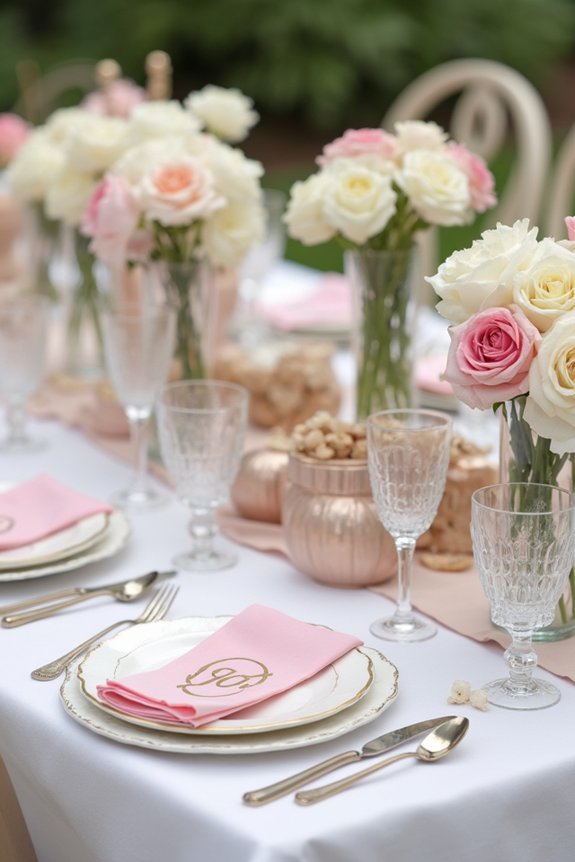 personalized decor and activities
