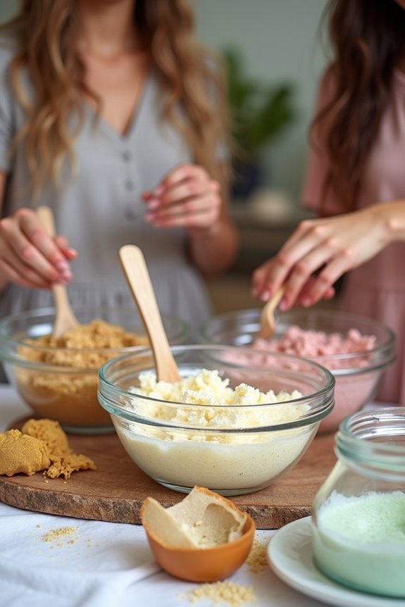 personalized diy body scrubs