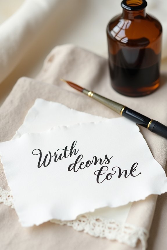 personalized place cards creativity