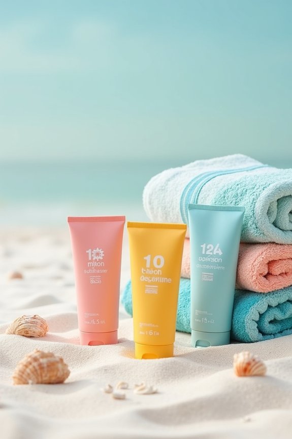personalized sunscreen beach favors