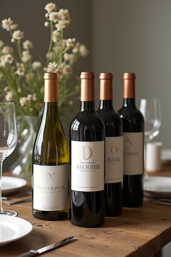 personalized wine bottle favors