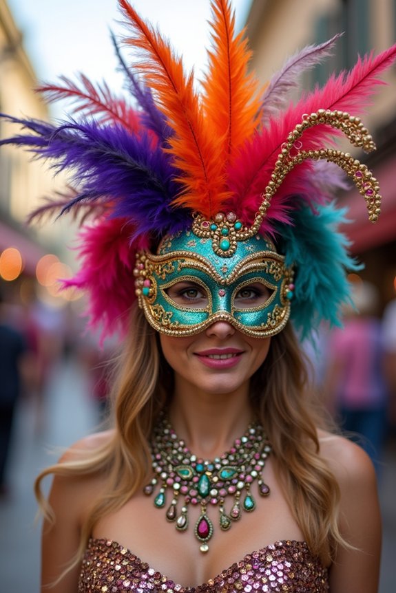 playful carnival outfit accessories