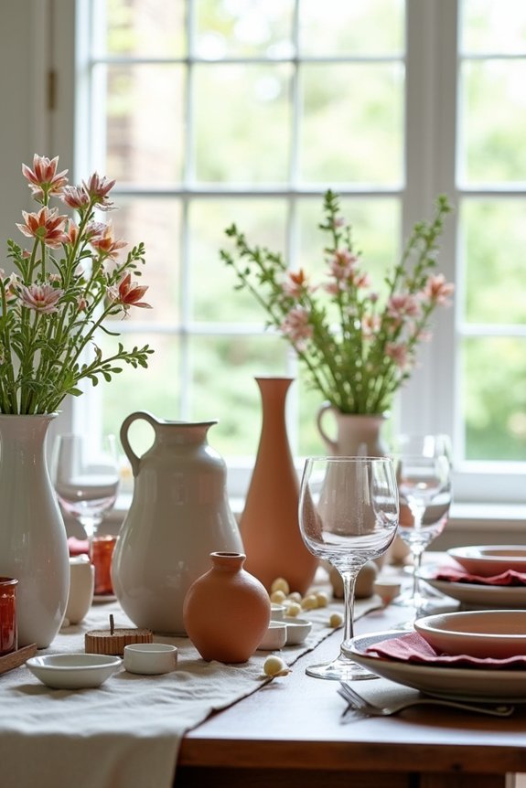 pottery themed party decorations list