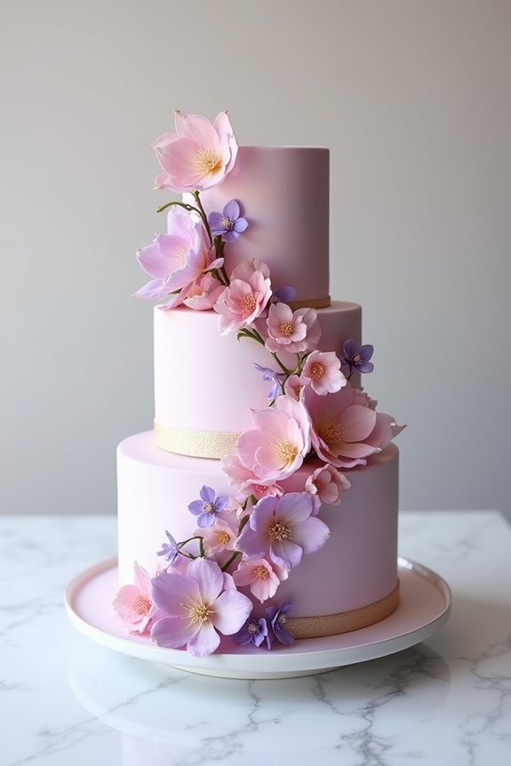 princess cake color schemes