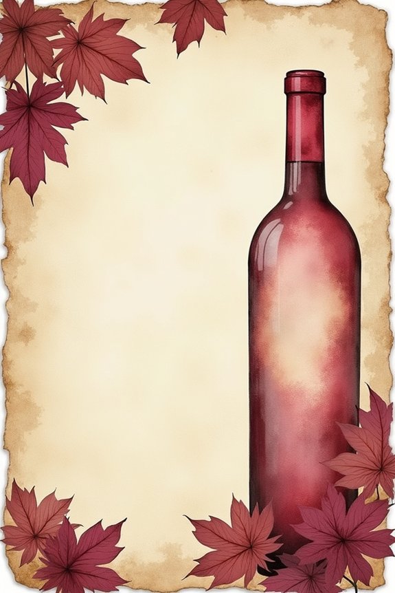 rustic vintage wine invitations