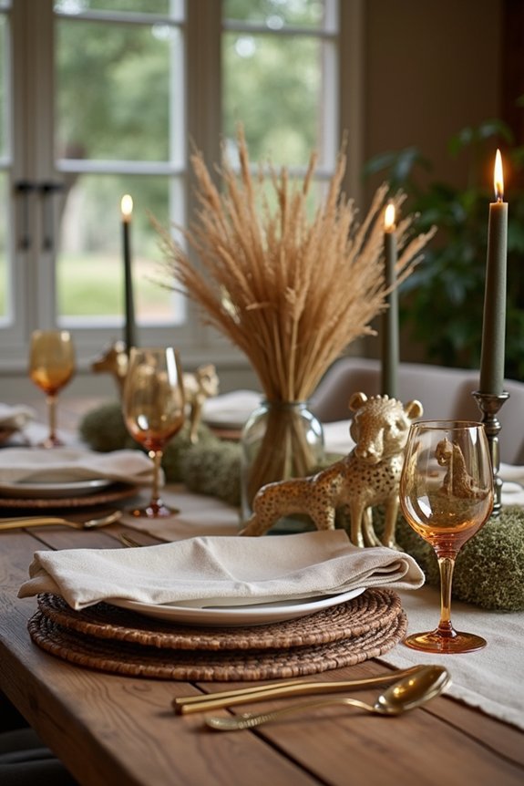 safari themed dining essentials