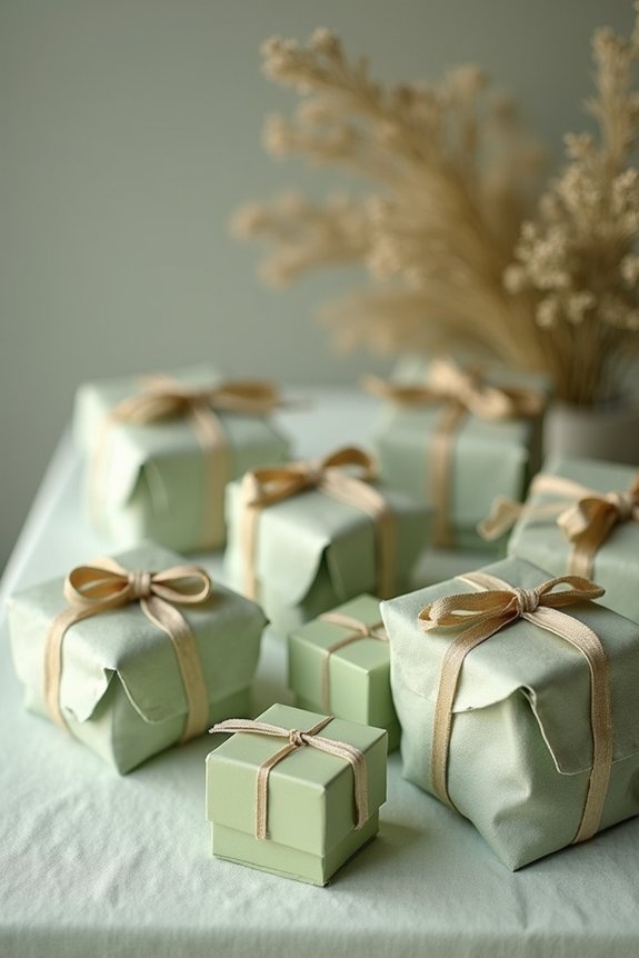 sage green for elegant celebrations