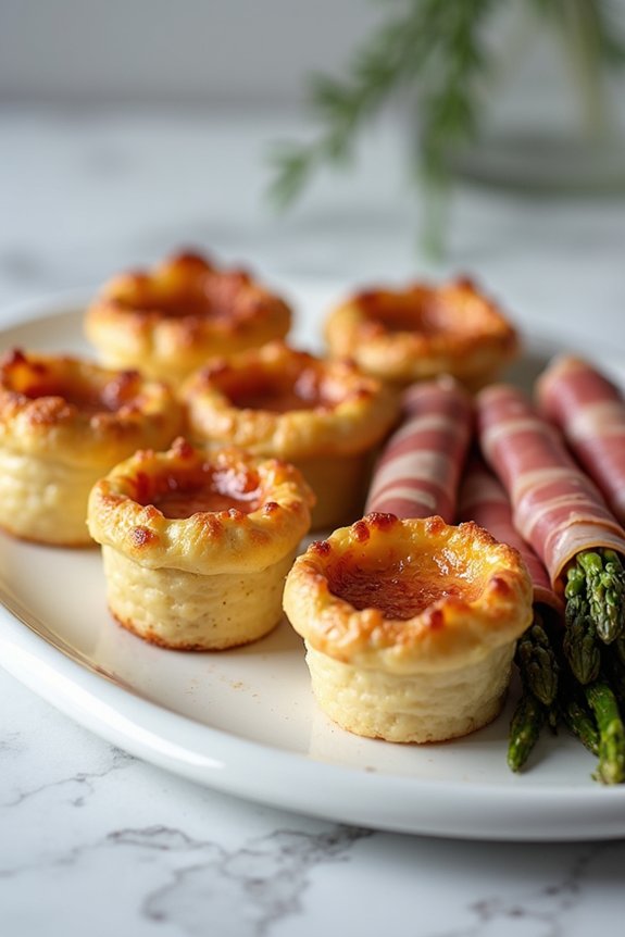 savory rose gold bites
