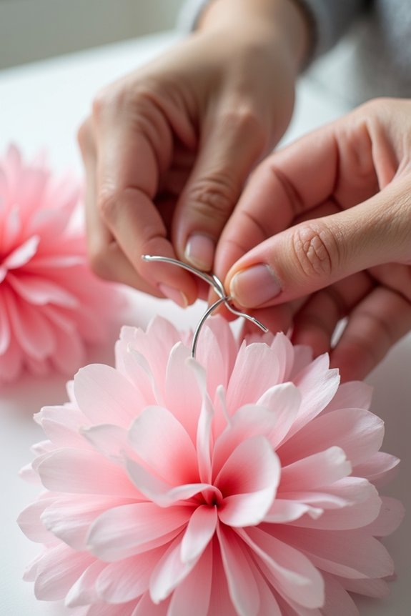 secure center with wire