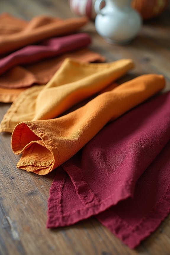sew festive cloth napkins