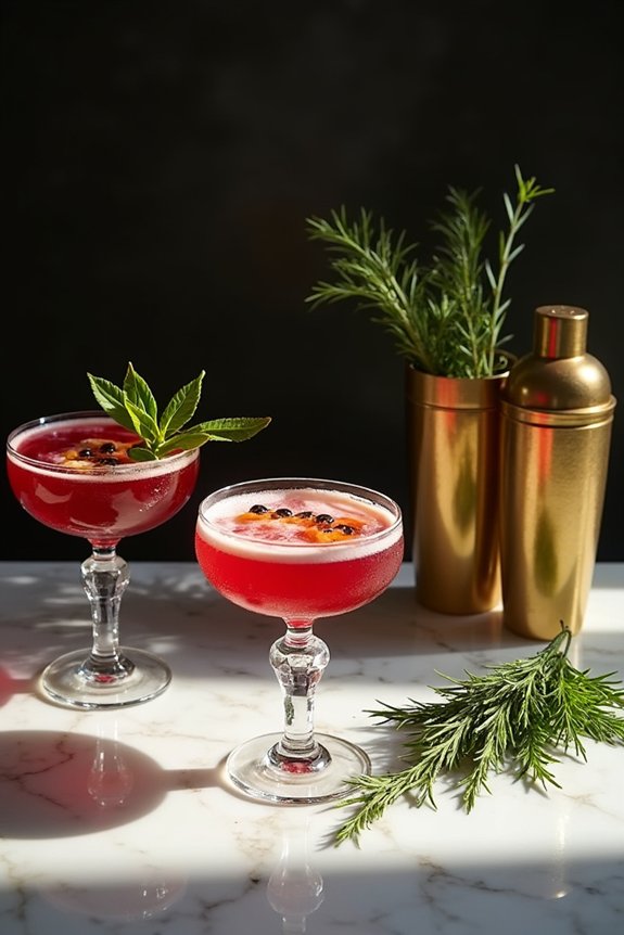 signature cocktails for masquerade