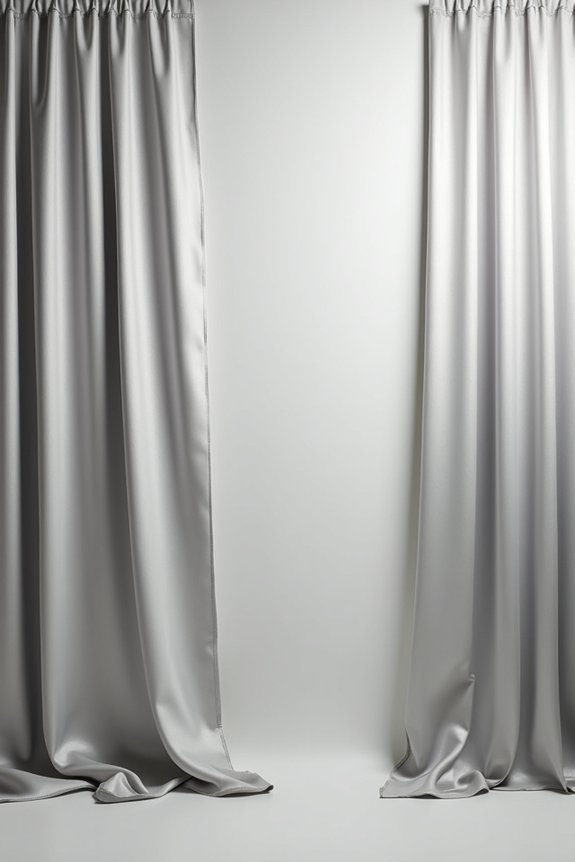 silver ombre gradient decor