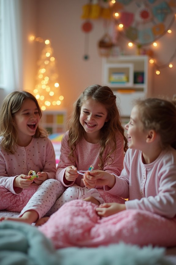 sleepover party activities ideas