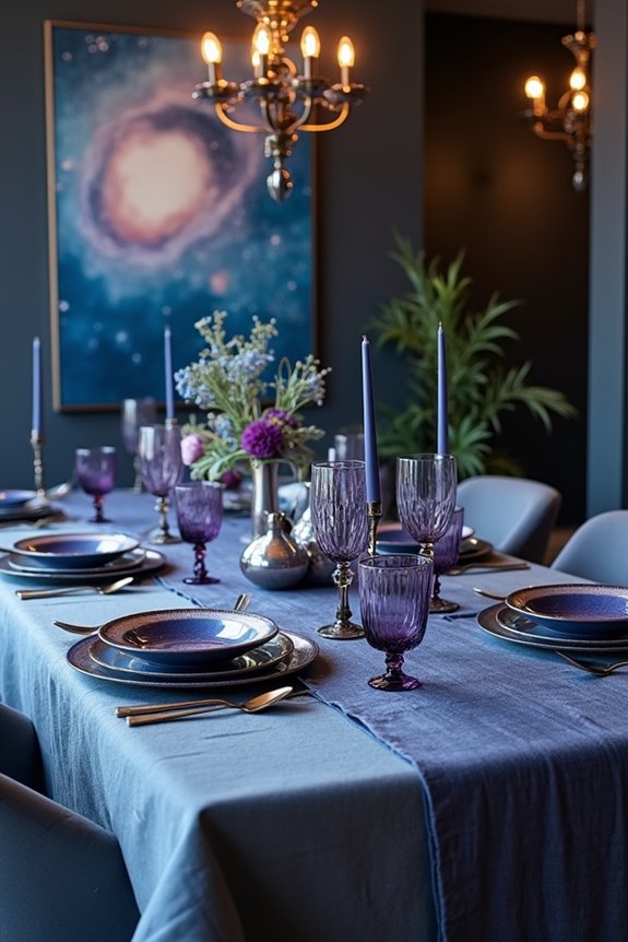 space themed color palette suggestions