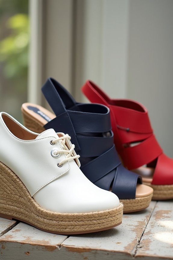 stylish and comfy memorial day shoes