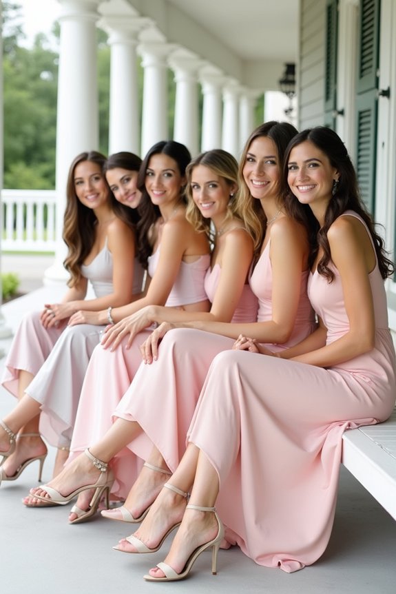 stylish comfortable bridesmaid outfits