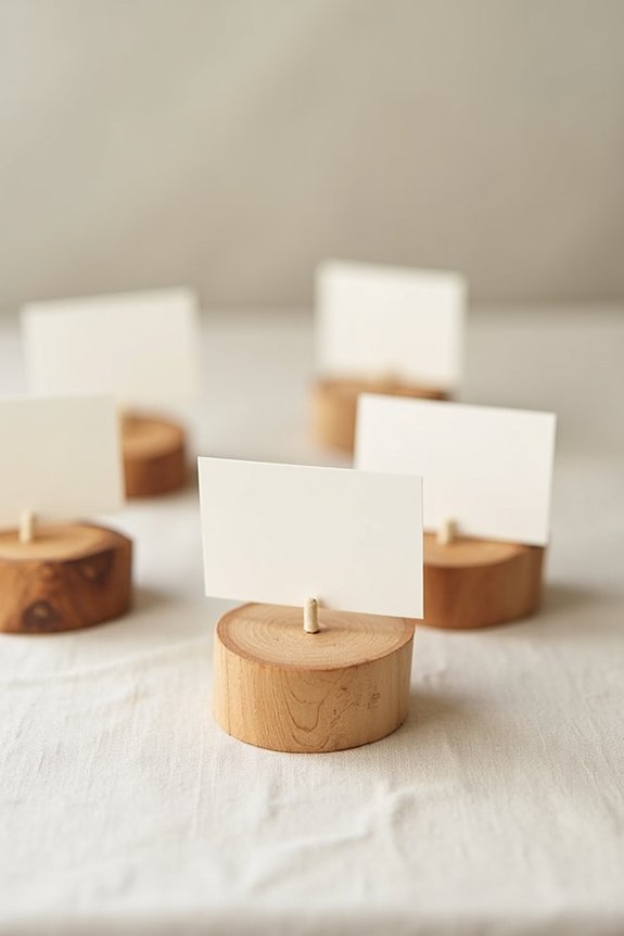 stylish place card holders