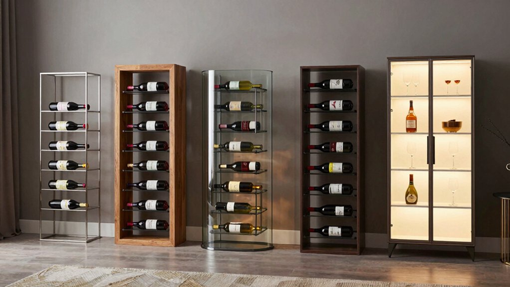 stylish wine rack furniture
