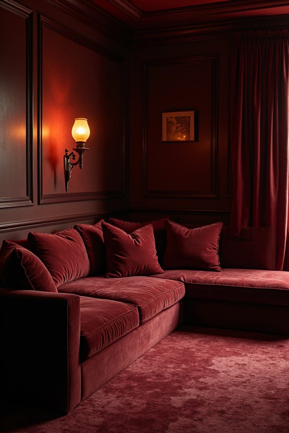 sultry glamorous ambient lighting
