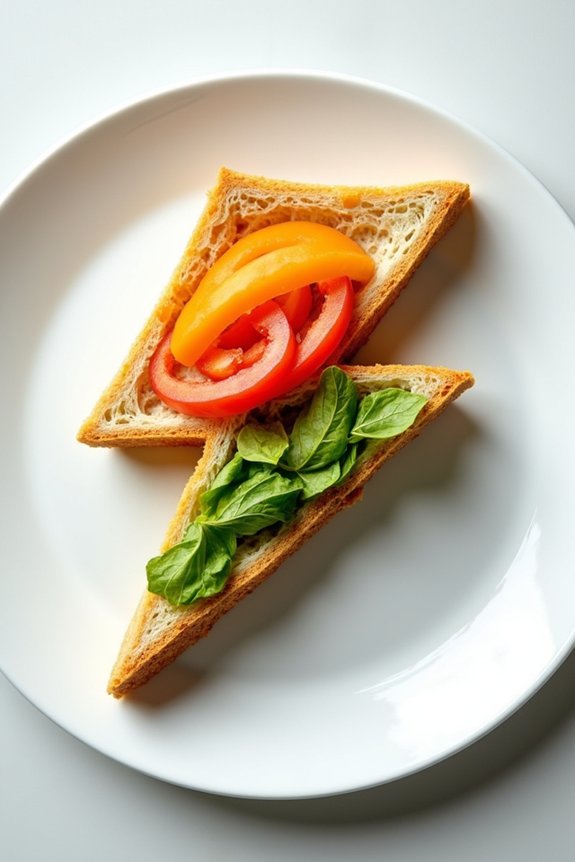 superhero themed healthy sandwiches
