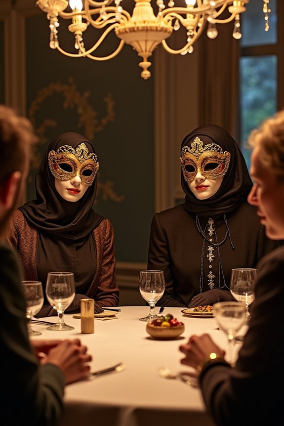 team based masquerade games fun