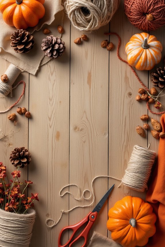 thanksgiving diy d cor supplies
