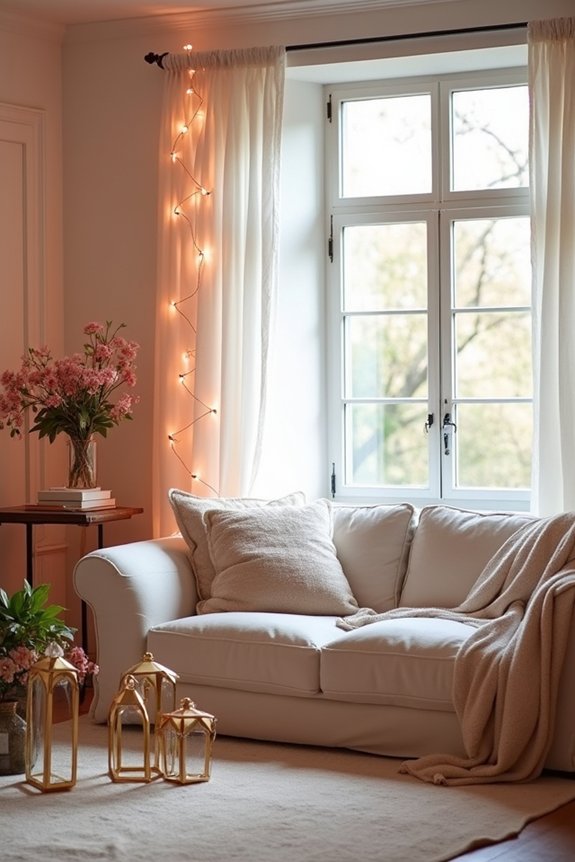 themed string lights ambiance