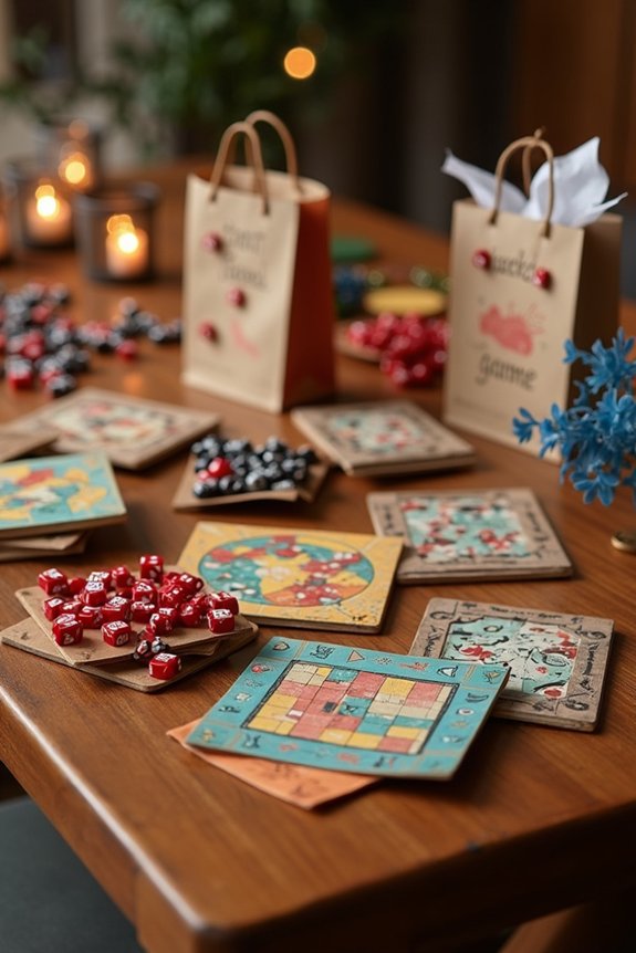 thoughtful fun game night favors
