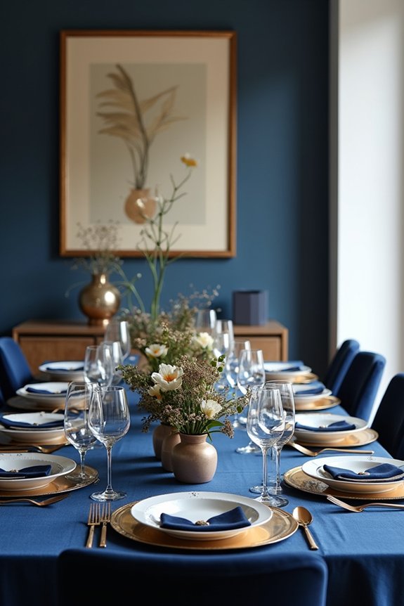 thoughtfully planned birthday tablescape