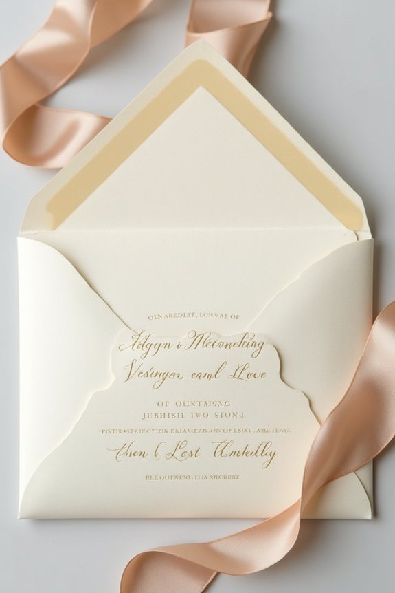 timeless elegance in invitations