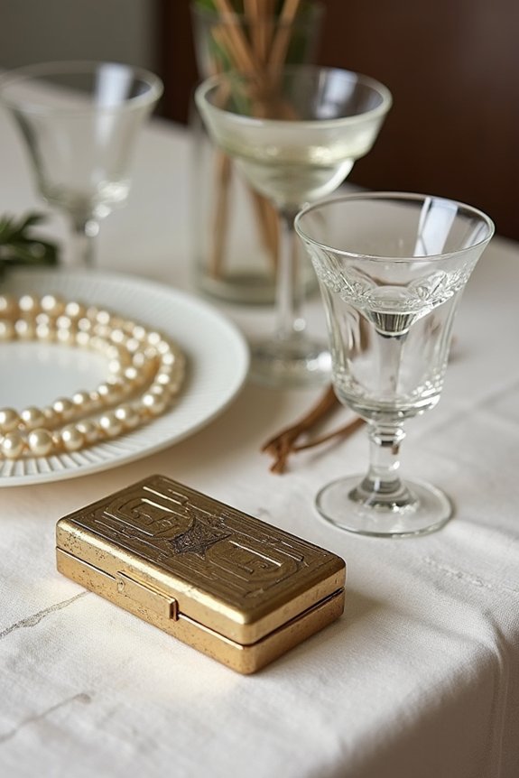 timeless vintage party favors