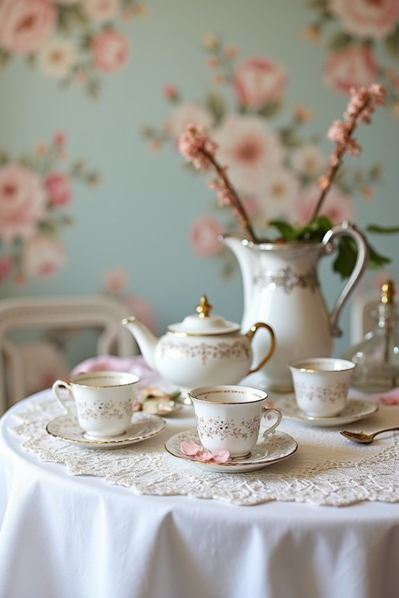 timeless vintage tea elegance