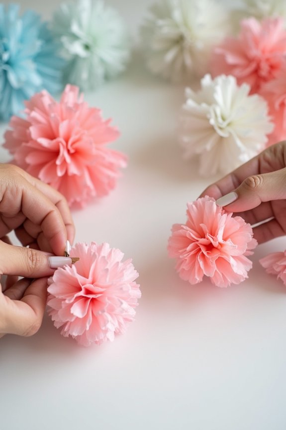 tissue paper decoration tutorial