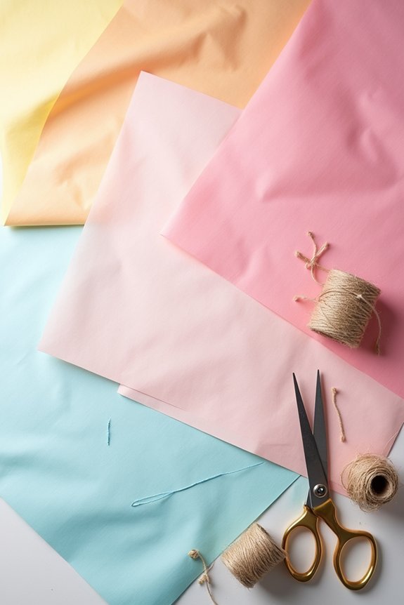 tissue paper pom pom selection