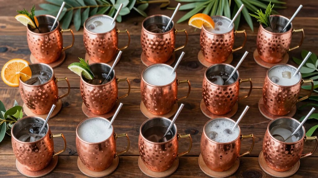 top copper mug sets