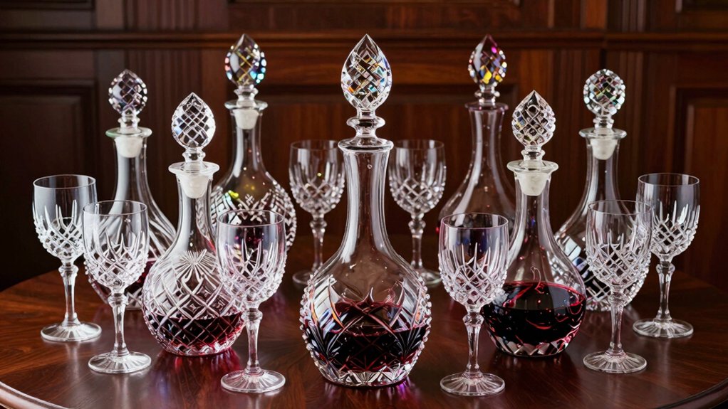 top crystal wine decanters